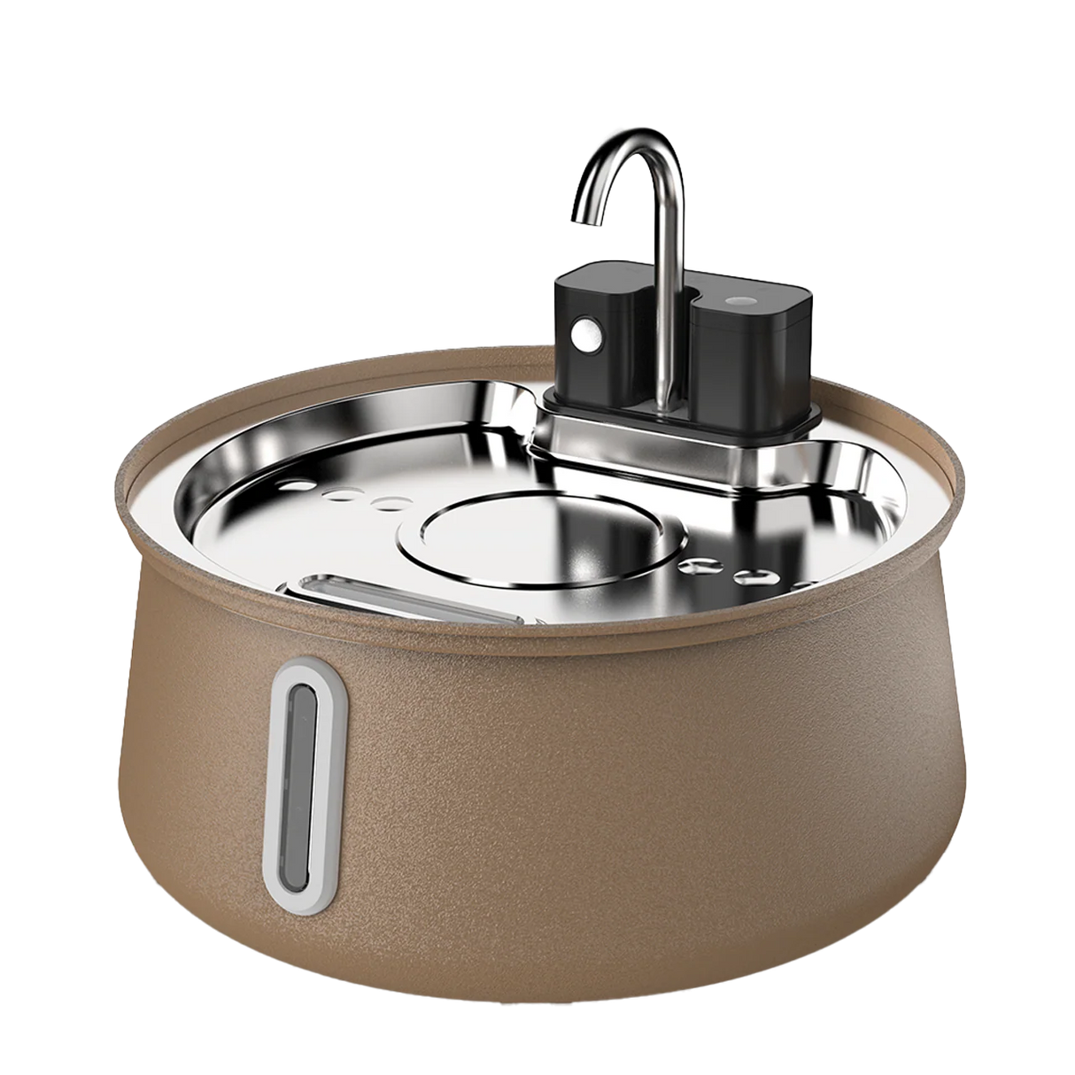 Cattasaurus Water Fountain-Color: Coffee