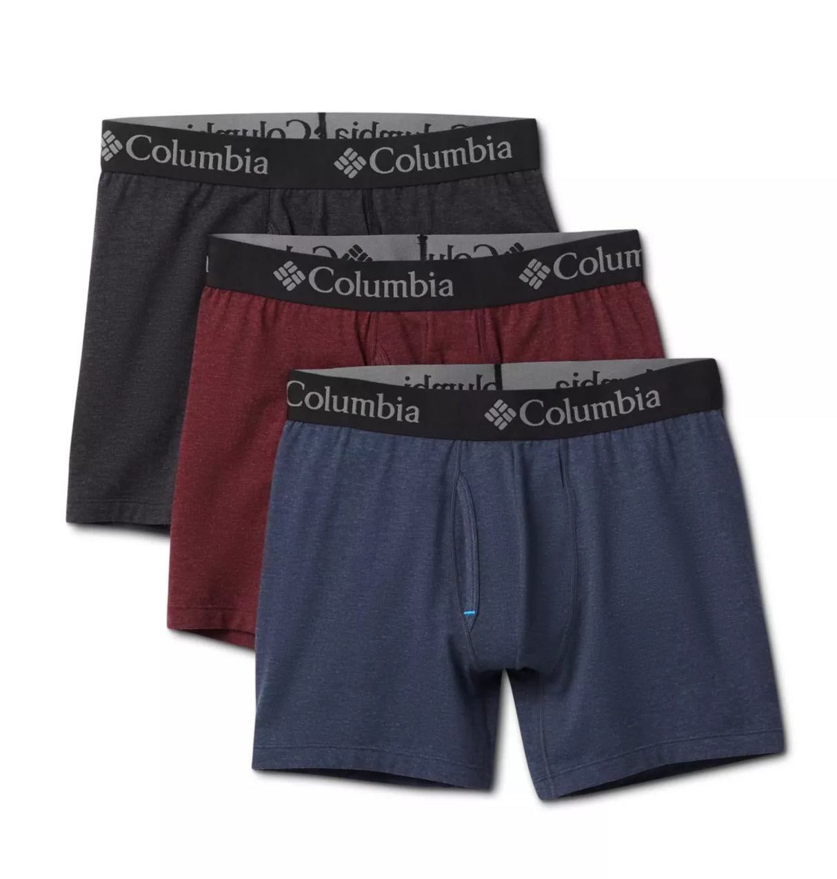 Men's Tri Blend Boxer Briefs 3pk M
