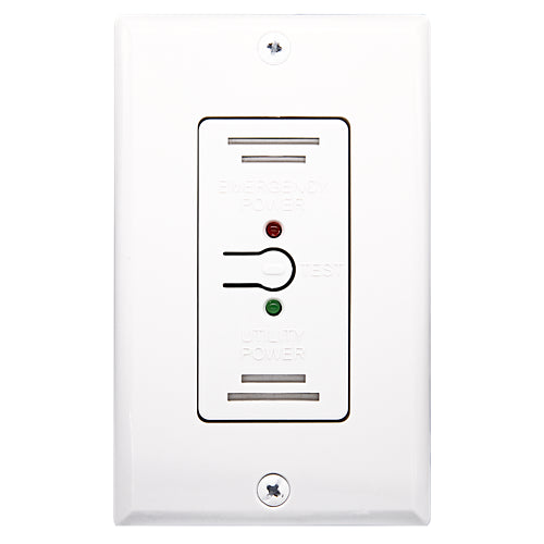 Leviton White Emergency Dimming Power Load Center Relay 120-277V (ECS00-DDW)