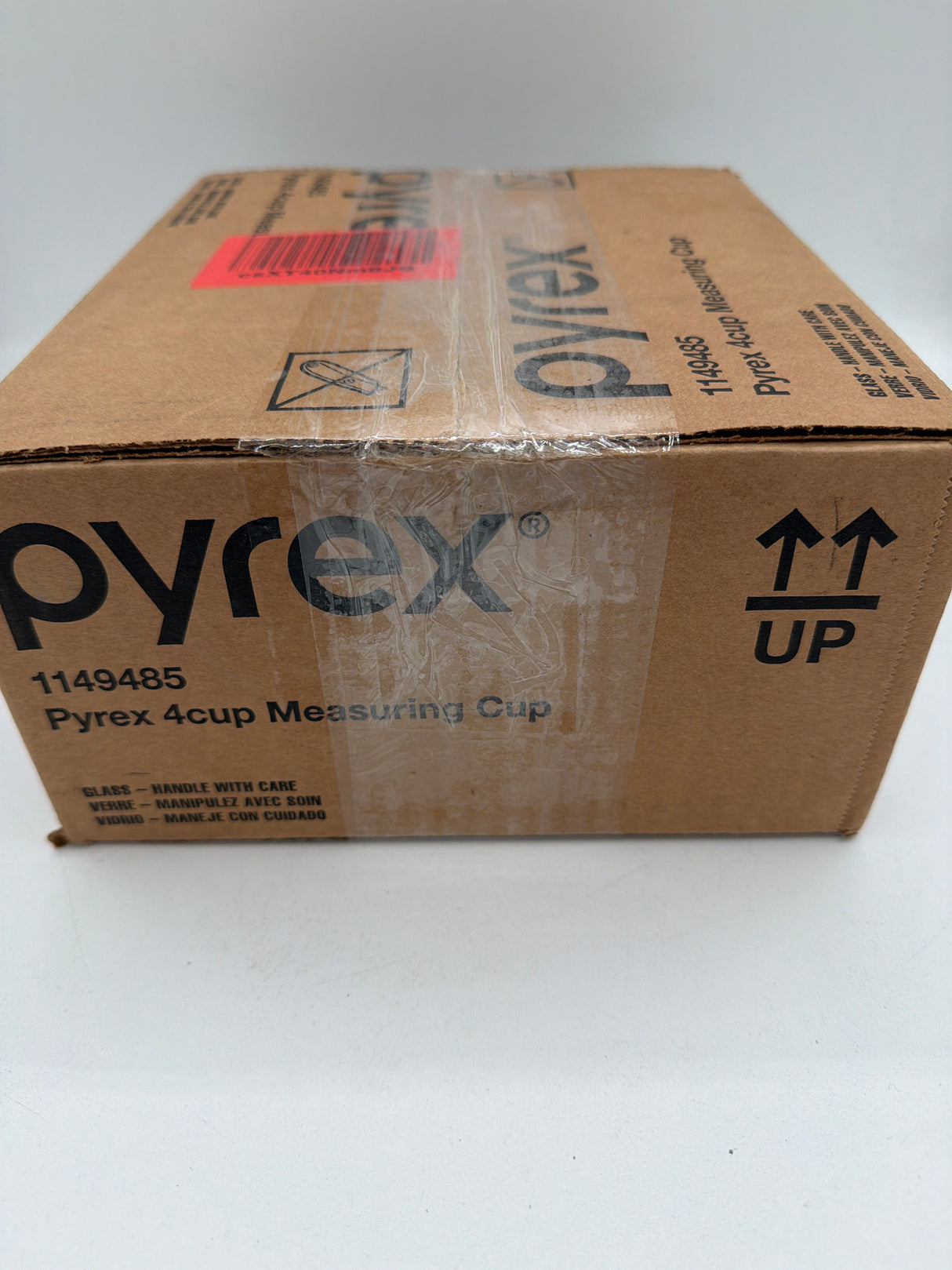 Pyrex 4-Cup Glass Measuring Cup For Baking and Cooking