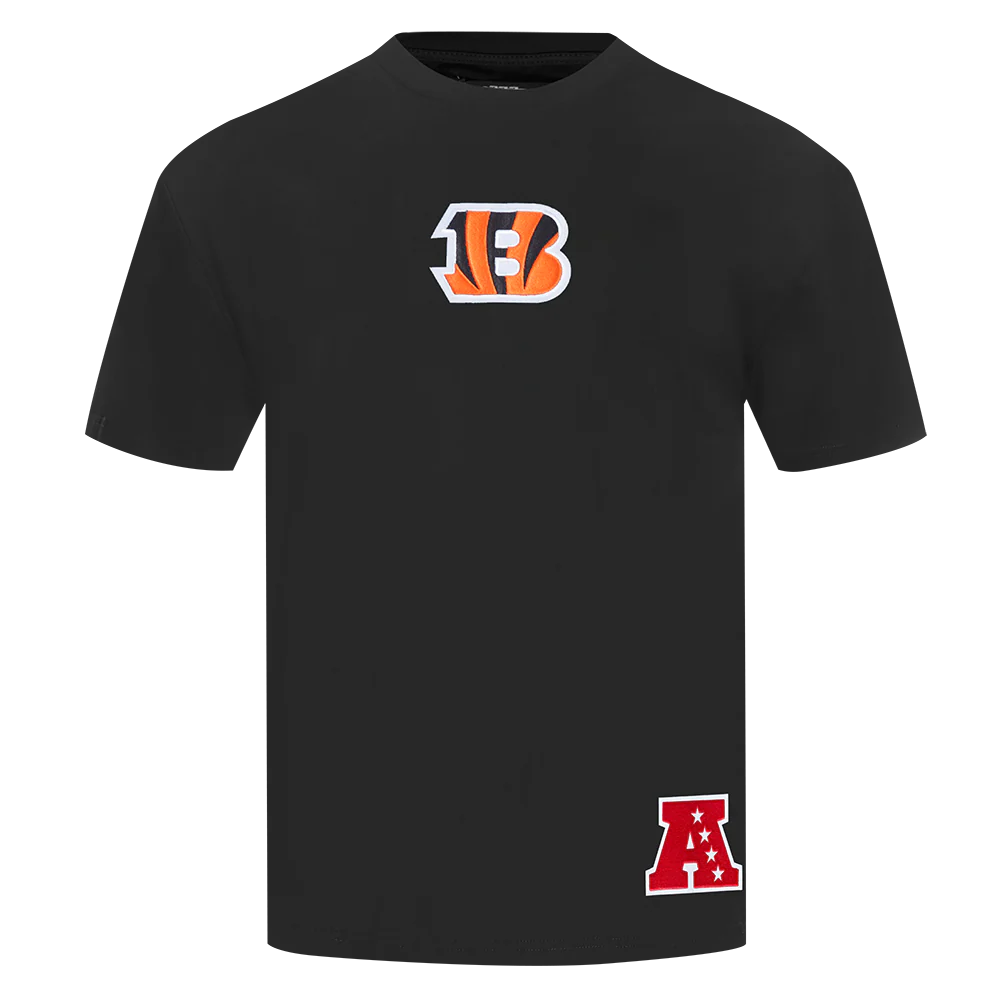 NFL CINCINNATI BENGALS WINGSPAN MEN'S DROP SHOULDER TEE- SIZE: 3XL