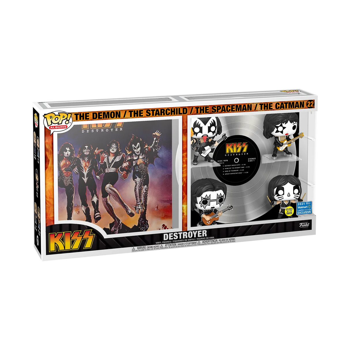 Funko Pop! Deluxe Album: Kiss - Destroyer - Walmart Exclusive