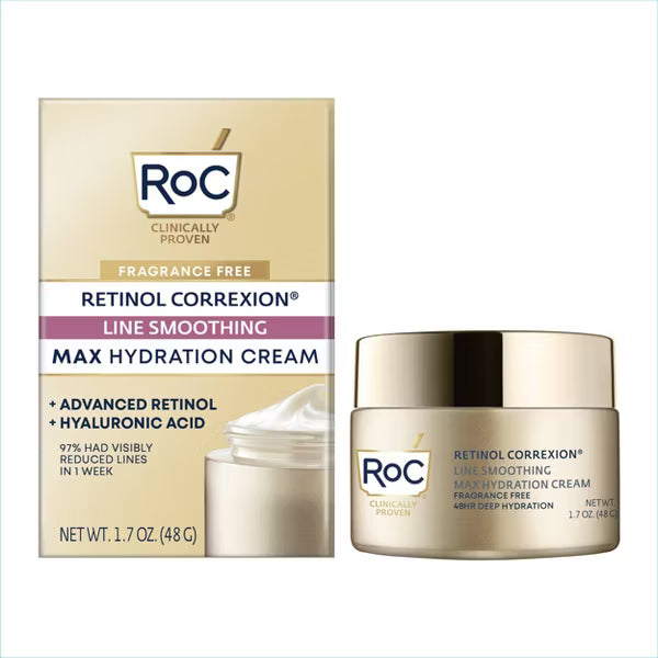 RoC Retinol Correxion Line Smoothing Max Hydration Cream - 1.7oz