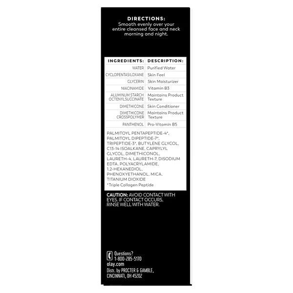 Olay Regenerist Micro-Sculpting Serum Fragrance Free Face Moisturizer - 1.7 fl oz