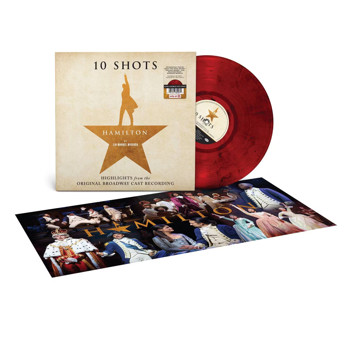 Lin-Manuel Miranda, Leslie Odom Jr., Phillipa Soo, Daveed Diggs & Christopher Jackson - Hamilton: 10 Shots Vinyl