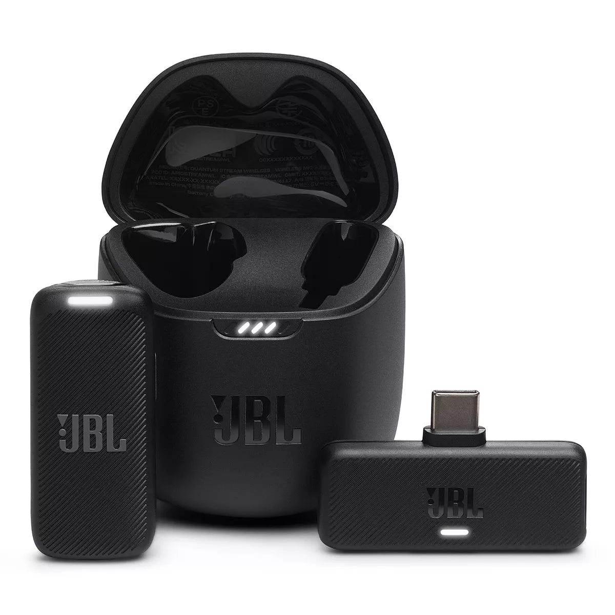 JBL Quantum Stream Wireless Wearable Streaming Microphone - USB-C (Black)