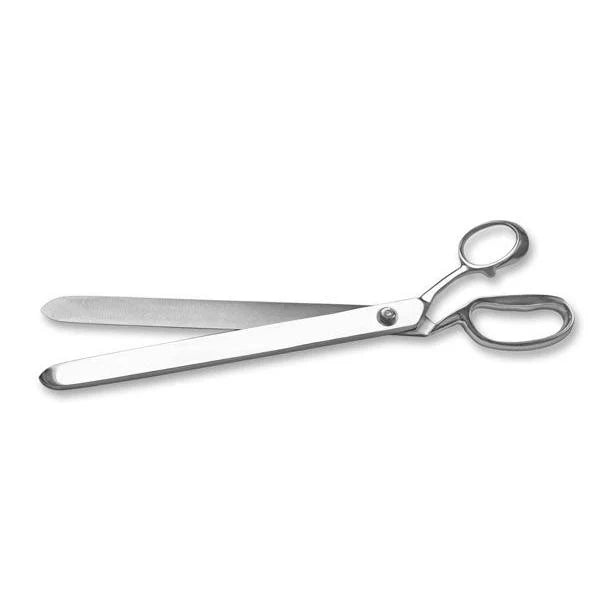 15 inch CHROME Plated Ceremonial Scissors