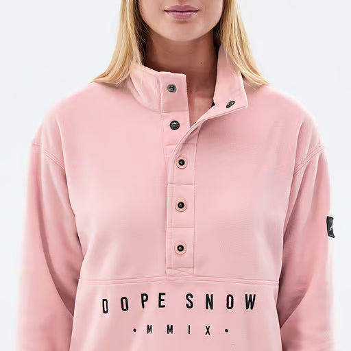 DOPE Comfy W Fleece Sweater in Soft Pink | Size: Medium