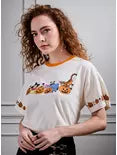 (MED) Disney Winnie the Pooh Jack-o-Lantern Pooh Bear & Friends Women's T-Shirt - BoxLunch Exclusive (Copy)