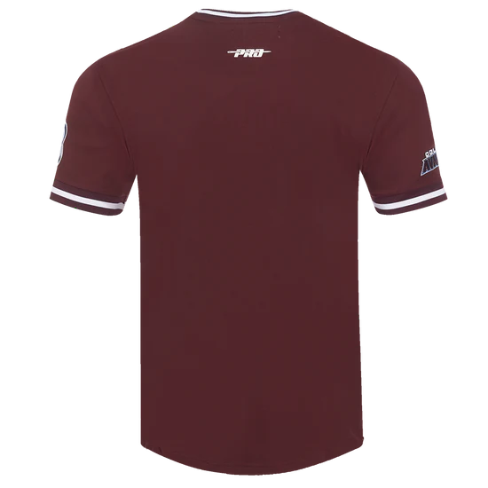 NHL COLORADO AVALANCHE CLASSIC CHENILLE MEN'S TEE-LARGE