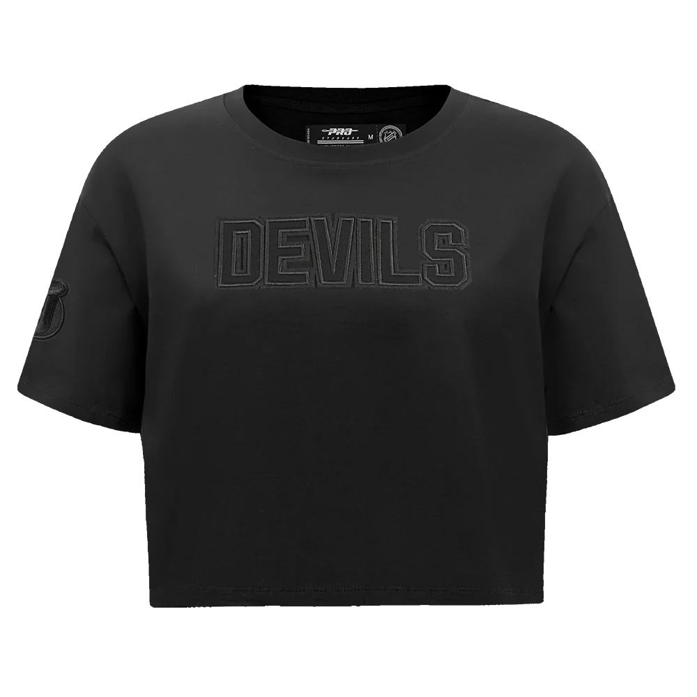 NHL NEW JERSEY DEVILS NEUTRAL WOMEN'S BOXY TEE- SMALL