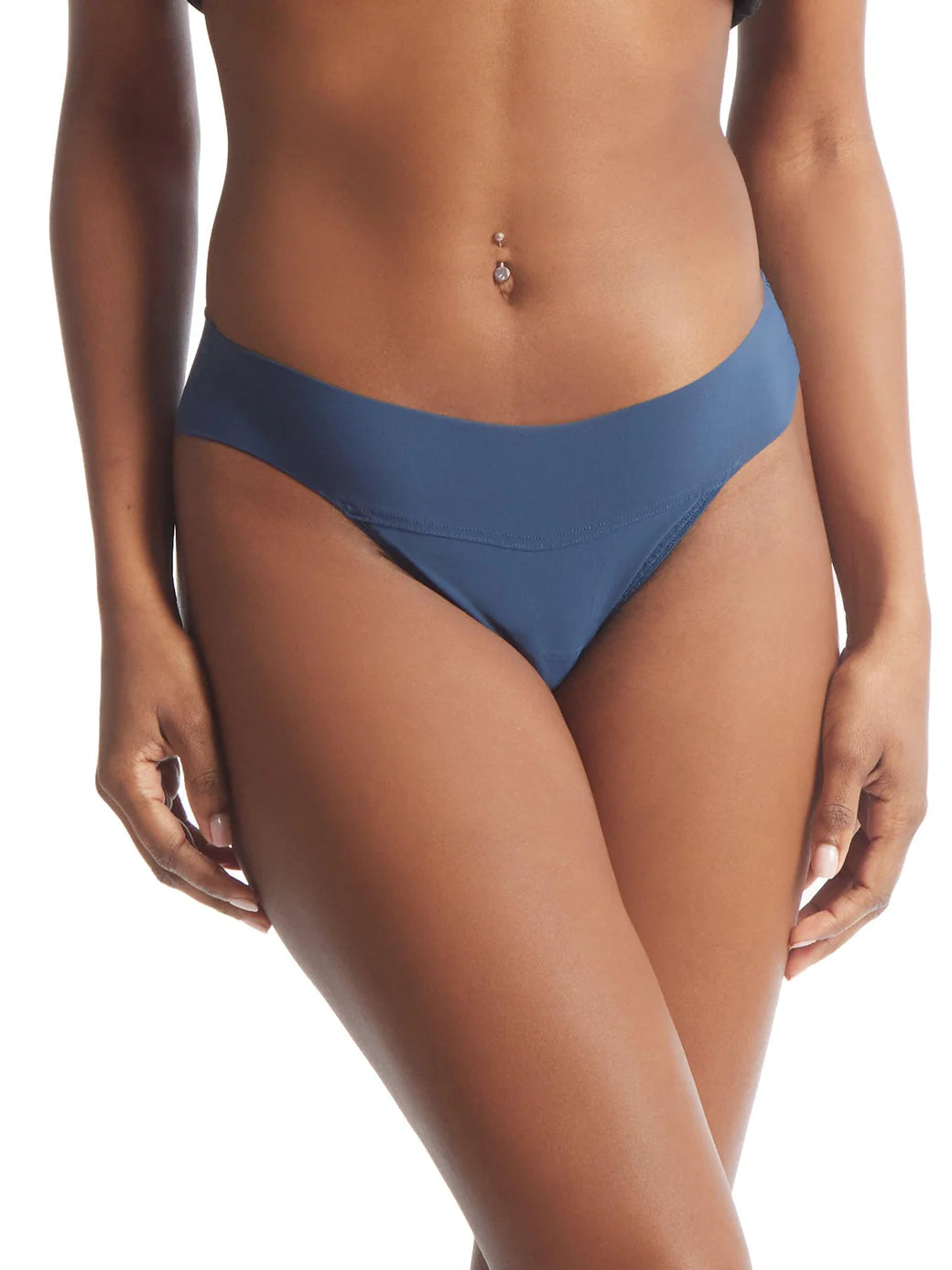 hanky panky Women's Breathe Natural Rise Thong