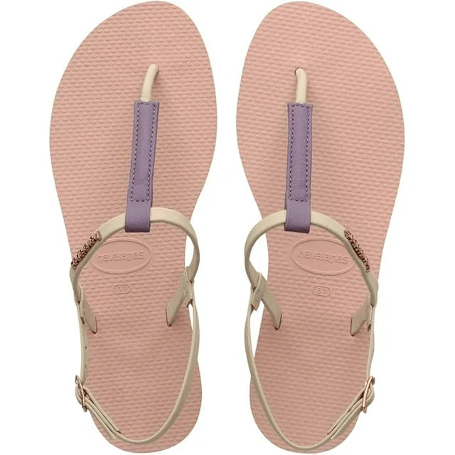 Havaianas You Rio Flip Flop Sandal Ballet Rose Size 12.5
