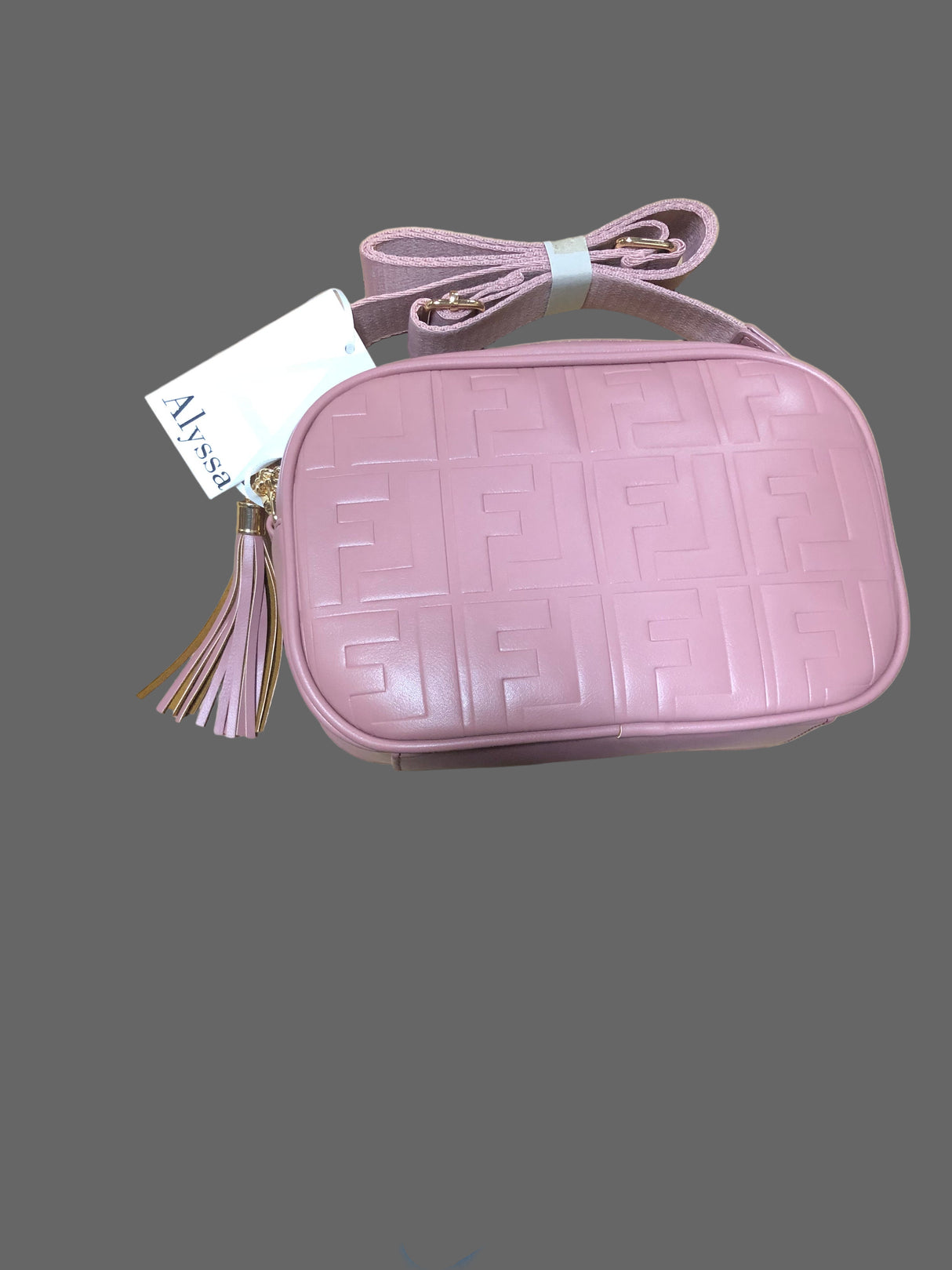 Alyssa Pink Crossbody Color (Pink)