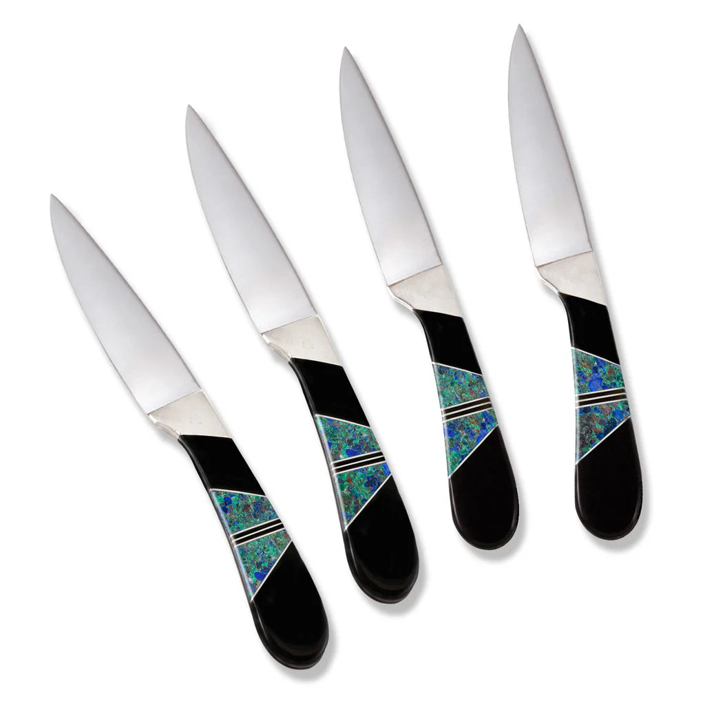 Santa Fe Stoneworks Jewelry Collection Steak Knives (set of four)