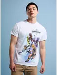(XL) Disney Kingdom Hearts Neon Group Graphic T-Shirt — BoxLunch Exclusive