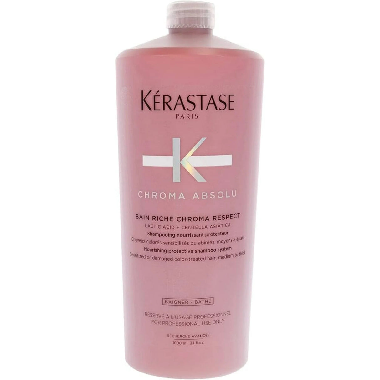 Kerastase Chroma Absolu Bain Chroma Respect Hydrating Protective Shampoo - 34 oz.