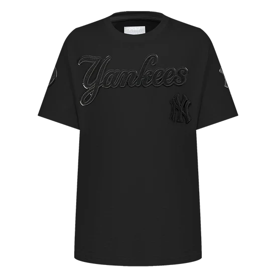 MLB New York Yankees Triple Black Big Boys Short Sleeve Top - Size M