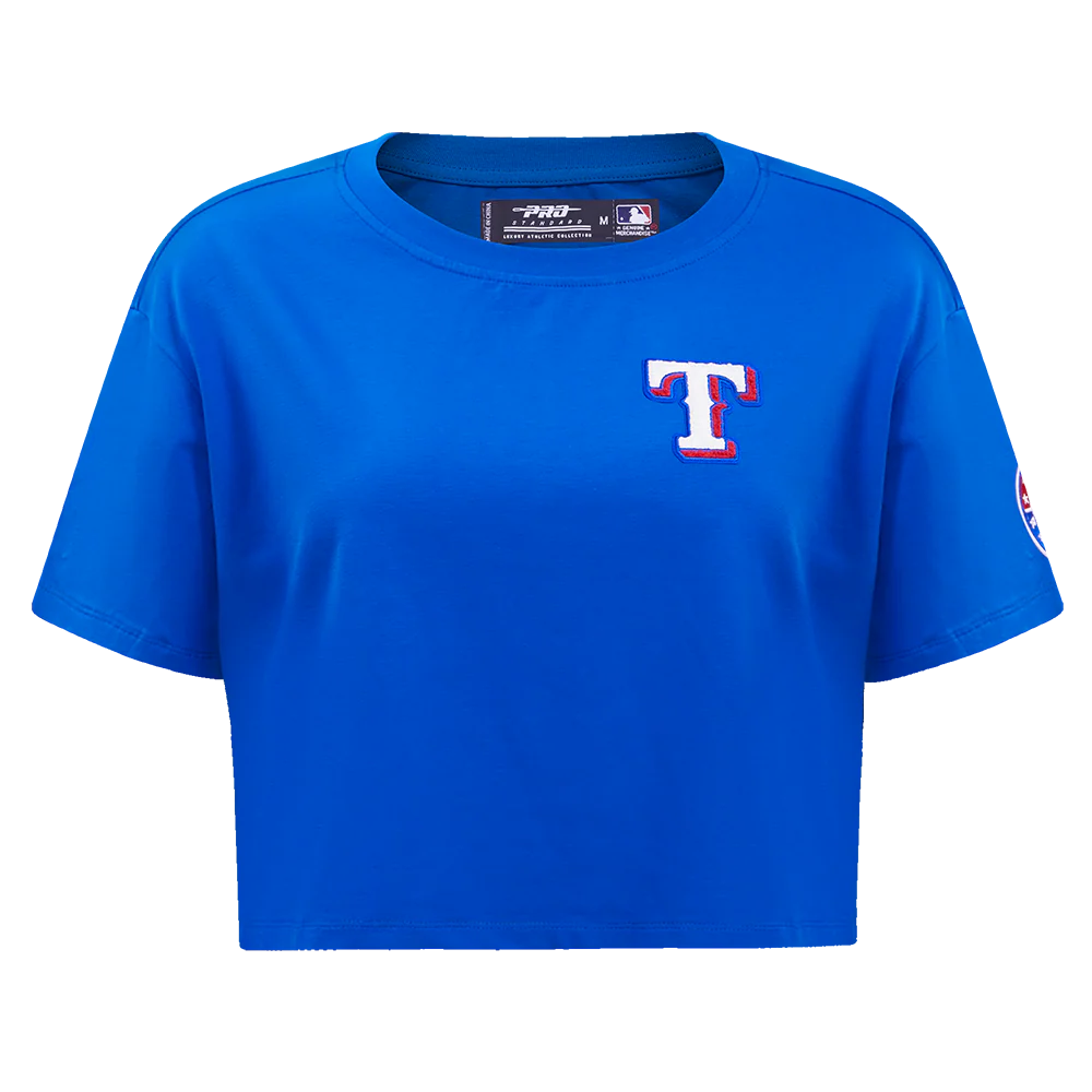 MLB TEXAS RANGERS CLASSIC WOMEN'S BOXY TOP Size L