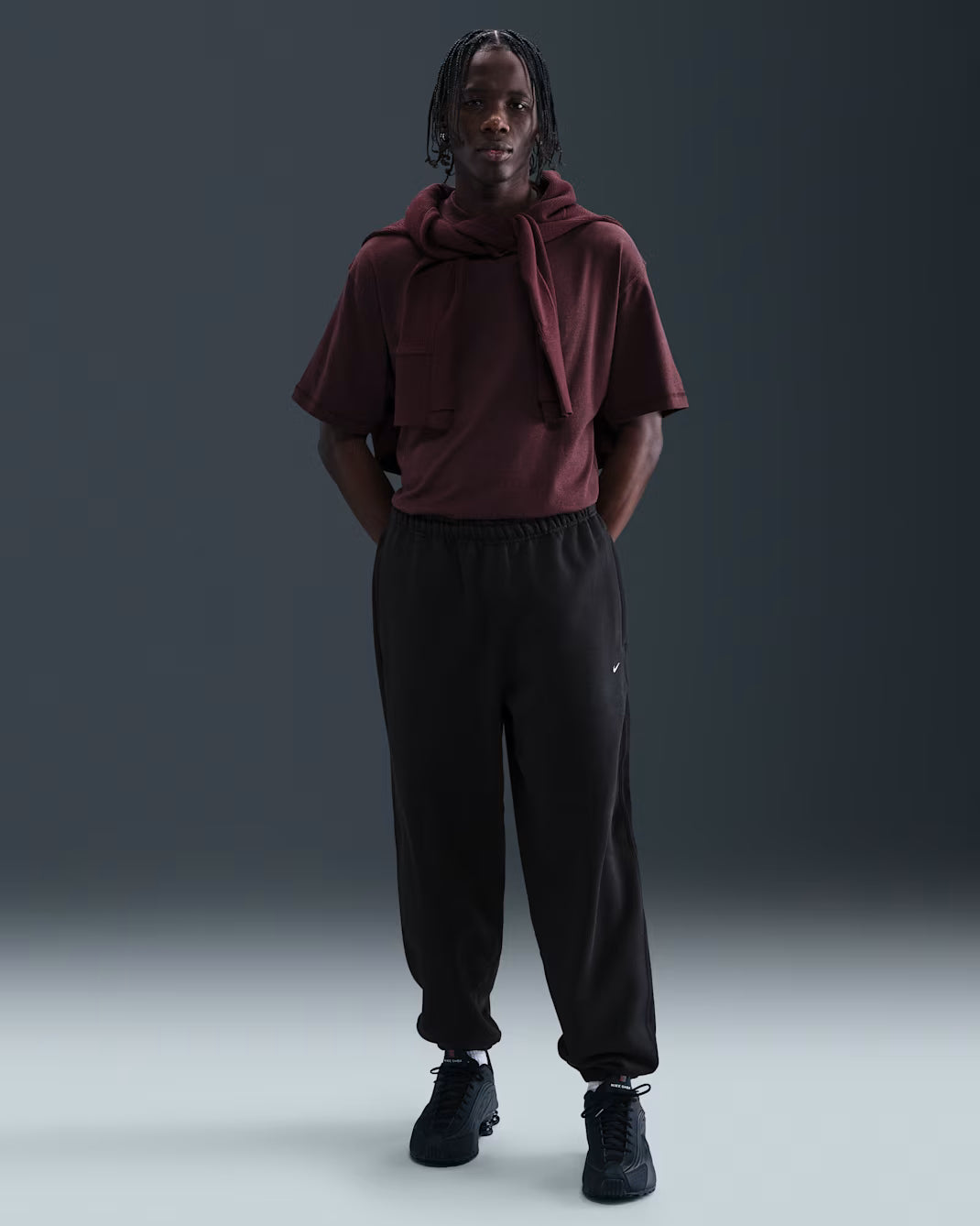 Men's Nike Cuffed Fleece Pants- Size Small