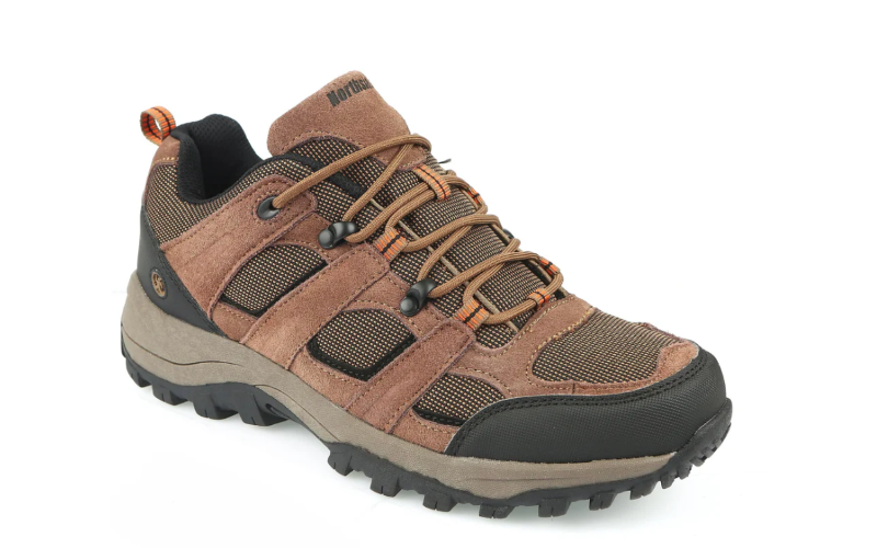 NORTHSIDE USA | Men's Monroe Low Trail Hiking Shoe | Brown | Size 10