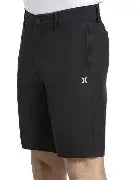 Hurley- Men's Shorts - Hybrid Walkshort- Black- Size 40- Quick Dry