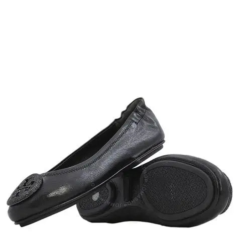 Tory Burch Women's Minnie Travel Ballet Flats 10.5