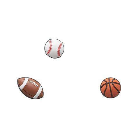 CROC Charms: Ball is Life 3 pack