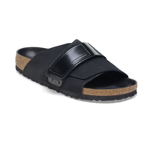 Birkenstock Kyoto Nubuck Leather Black 6W