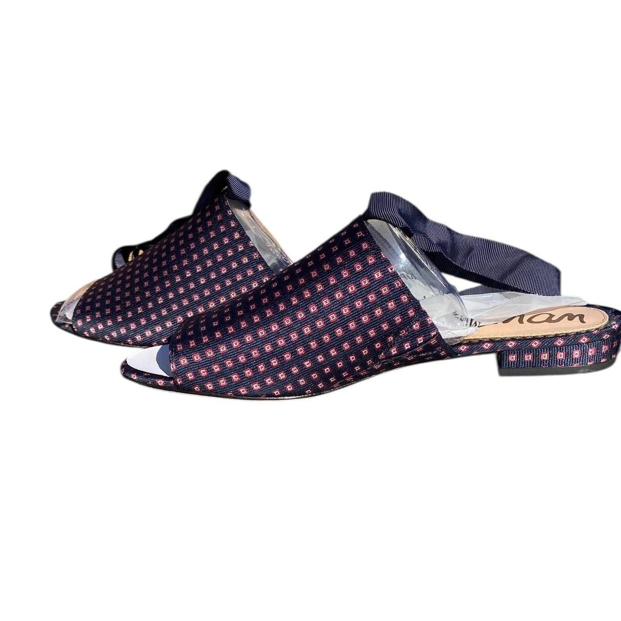 Sam Edelman Women's Theodora Sandals - Blue Geo Print - Size 9.5 M