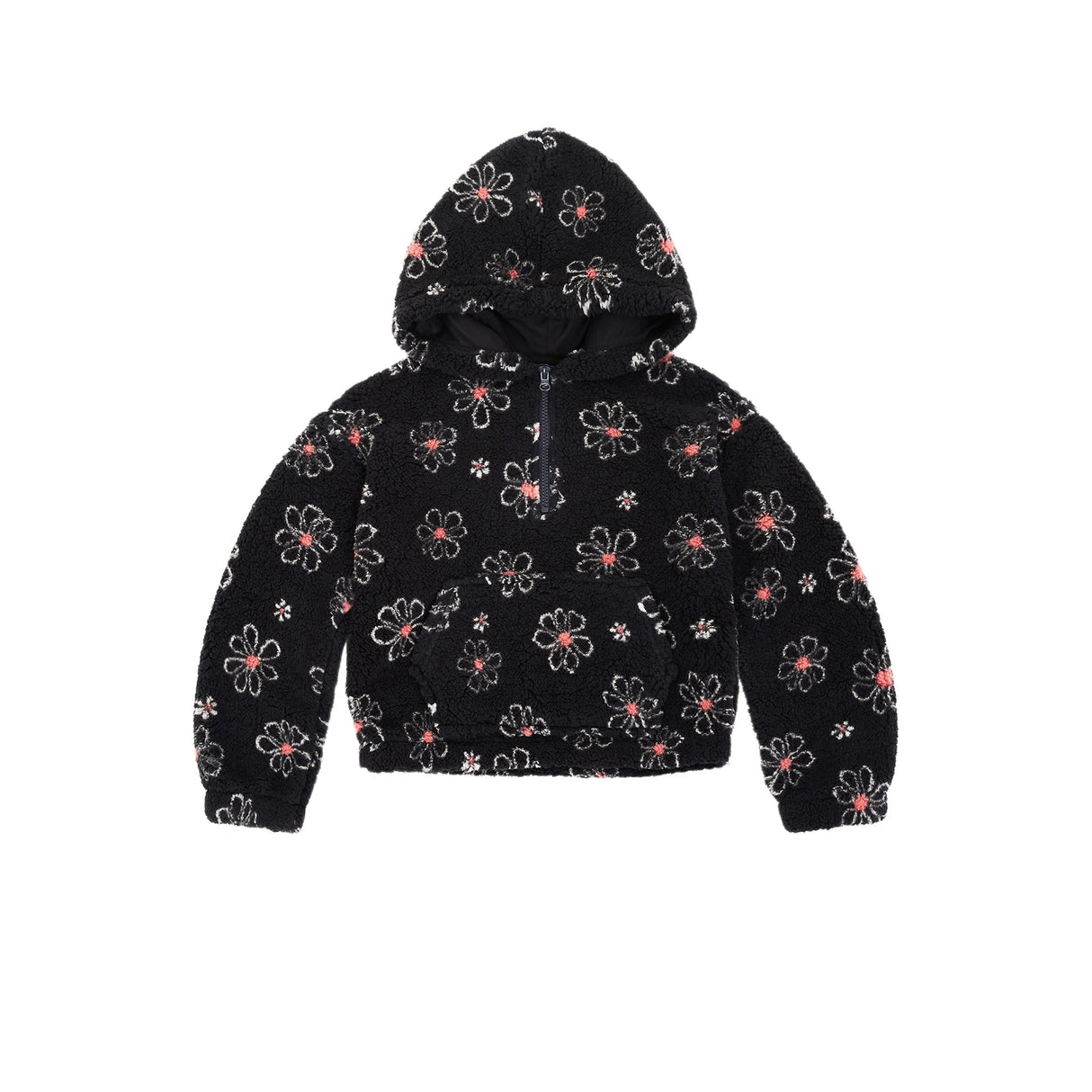 Planet Gold Girls High Pile Fleece Hoodie Size: M 7/8