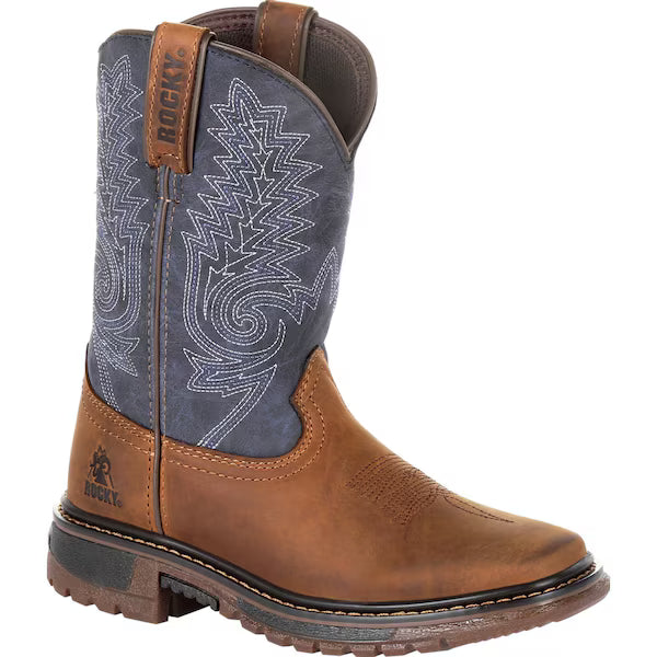 Big Kids' Ride FLX Western Boot 4.5M