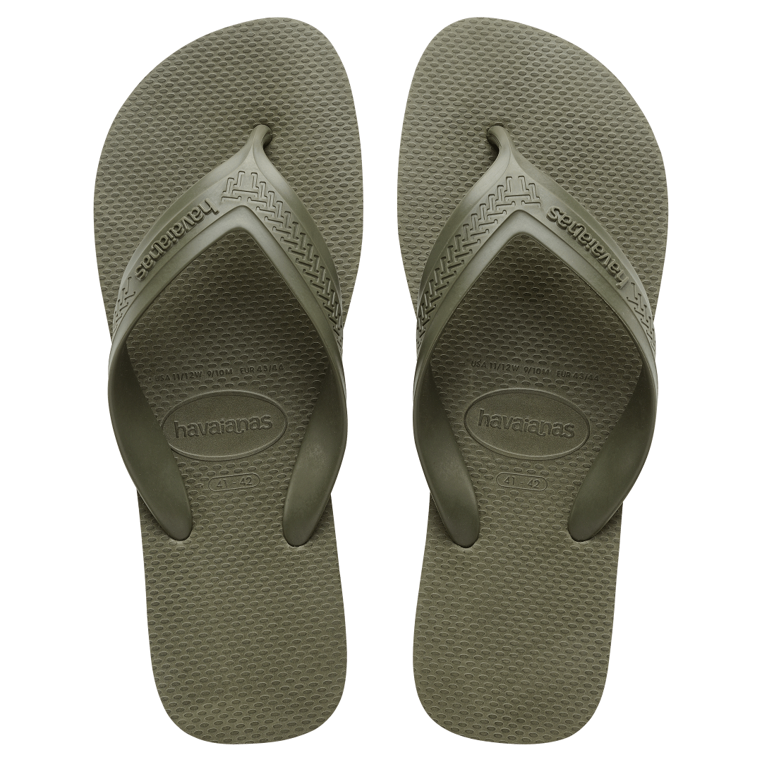 Men's Max Top Flip Flop by Havaianas Green Size: 13M