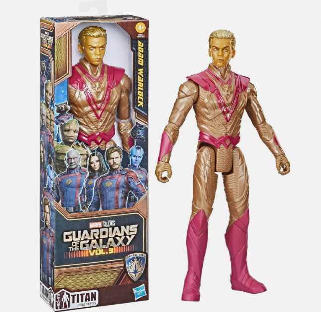 Marvel Guardians of the Galaxy Vol. 3 Titan Hero Series Adam Warlock Action Figure
