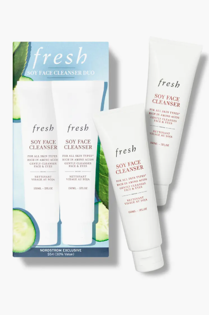 Fresh Soy Hydrating Gentle Face Cleanser Duo