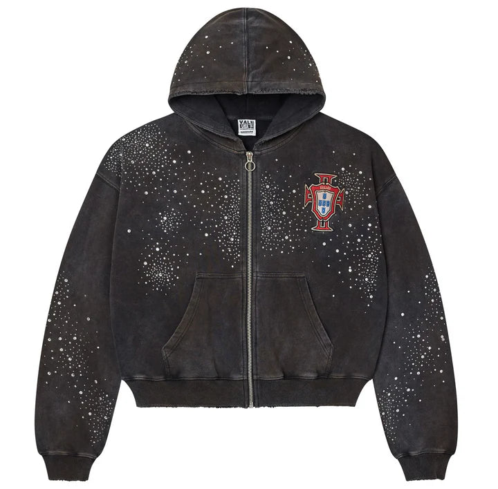 Vale Forever Pluto Custered Zip Up 'Black'