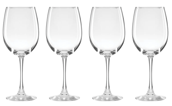 Oneida 5 O'Clock All-Purpose Wine Glasses - Set Of 4