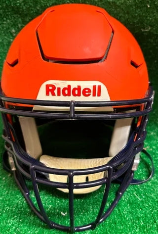Adult X Large - Riddell Speedflex Football Helmet - Matte Orange