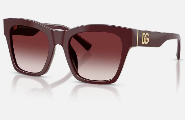Dolce&Gabbana DG4512 Bourdeaux & Clear Gradient Dark Brandy