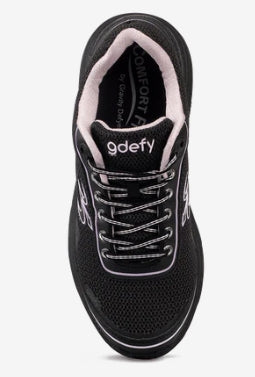 g-defy Mighty Walk Women’s Orthopedic Walking Shoes - Black/Purple - Size: 9