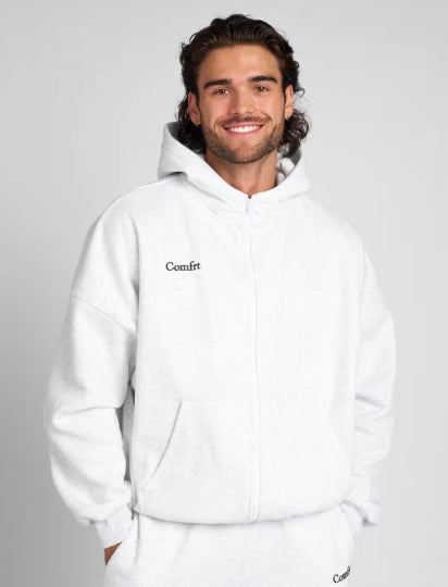 Comfrt Cloud Zip Hoodie - Storm - Medium