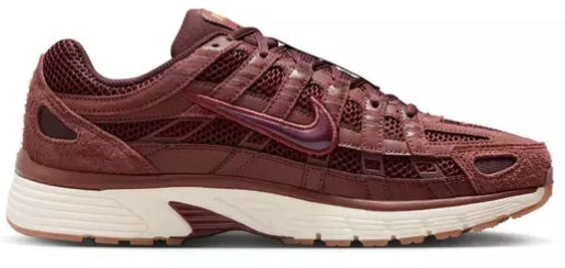 Nike P-6000 "Dark Pony/Metallic Gold/Pale Ivory/Burgundy Crush" Men's Shoe Size 12.5