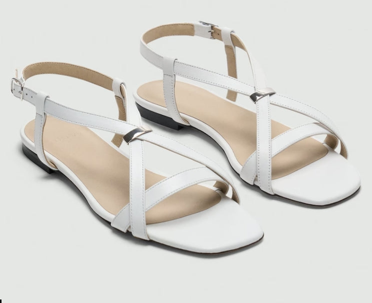 Theory Ring Sandal in Leather