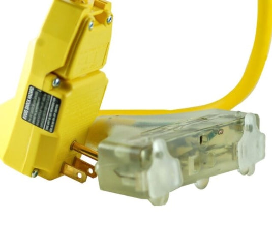 2 ft. Tri-Cord GFCI 12 Gauge Extension Cord w/ 3-Way Plug #14880 023-6 | SouthWire