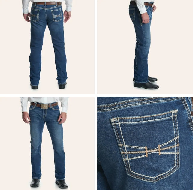 Ariat Men's M7 Quint Kenny Dark Wash Straight Leg Jeans