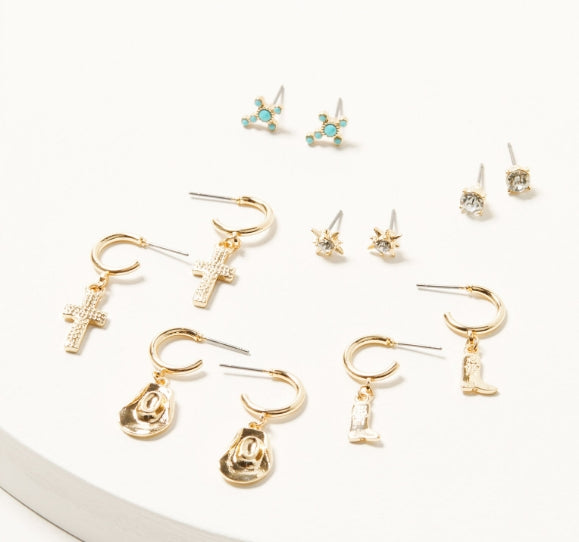 Shyanne Women's Earring Set - 6 Piece
