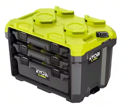 RYOBI LINK Slot Box Organizer Drawer Toolbox Kit