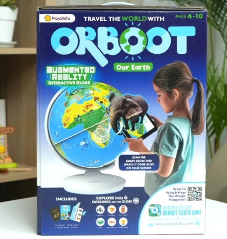 Orboot Earth | AR Interactive Globe Toy | PlayShifu