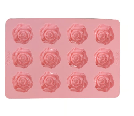 Wilton Silicone Rose Mold, 12-Cavity