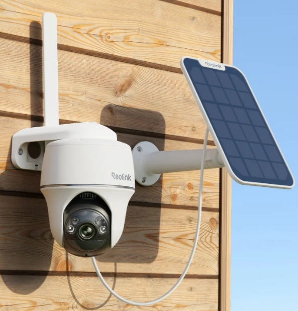 Reolink Go PT Plus 2K+ 5MP Wire-Free 4G LTE PT Battery Camera with Color Night Vision